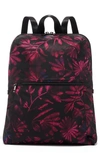 Tumi Voyageur Just In Case Nylon Backpack In Floral Tapestry