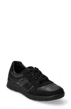 Mephisto Ruby Low Top Sneaker In Black Nubuck Leather