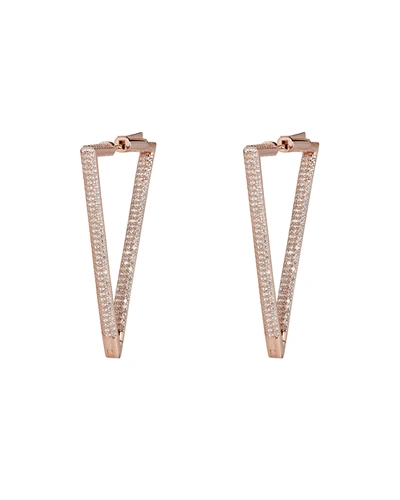 Nickho Rey Bermuda Triangle Rose Gold Earrings