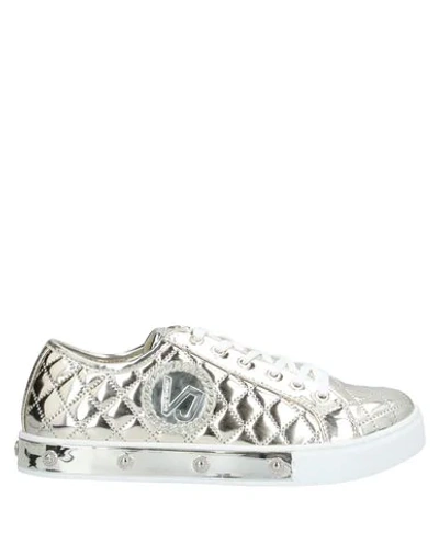 Versace Jeans Sneakers In Gold