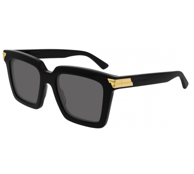 Bottega Veneta Bv1005s Square-framed Acetate Sunglasses In Black