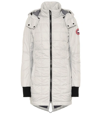 Canada Goose Ellison Light Grey Quilted Shell Jacket