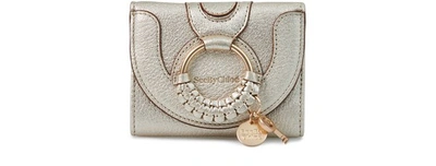 See By Chloé Hana Small Wallet In Silver