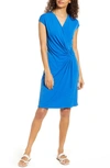 Tommy Bahama Carmela Faux Wrap Dress In Turkish Sea