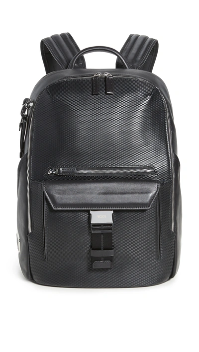 Tumi Ashton Doyle Backpack In Black Perforated