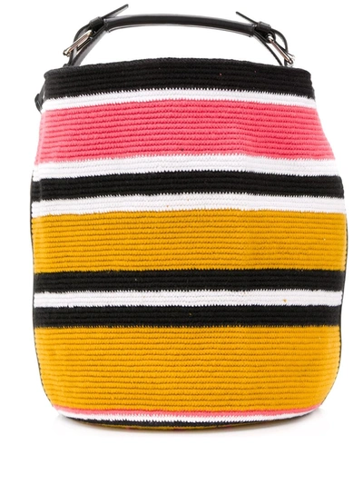 Colville Cylinder Maxi Satchel Bag In Multicolor