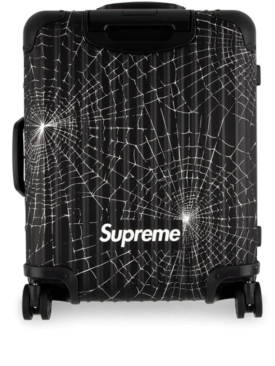 Supreme Rimowa Cabin Plus 49l Suitcase In Black