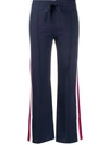 Isabel Marant Étoile Side Stripe Track Pants In Blue