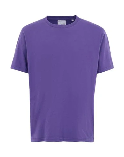 Colorful Standard T-shirts In Purple