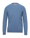 Della Ciana Sweater In Slate Blue