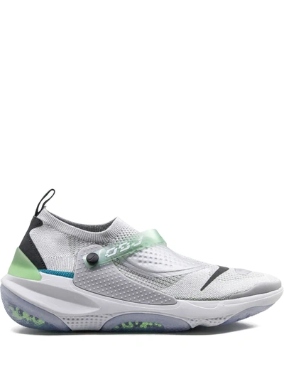 Nike X Odell Beckham Jr. Joyride Cc3 Flyknit "atmosphere Grey" Sneakers In Atmosphere Grey,lime Blast,vast Grey,black