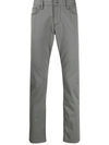 Emporio Armani J06 Slim Fit Jeans In Gray-grey