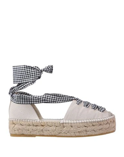 Espadrilles In Light Grey