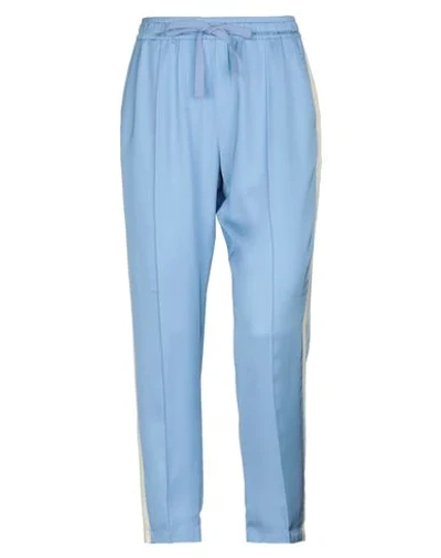 Semicouture Pants In Blue