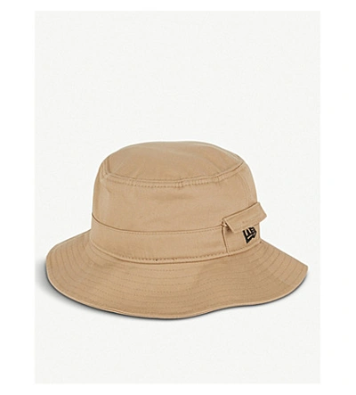 New Era X Gore-tex Dog Ear Bucket Hat In Tan