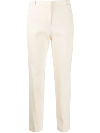 Pinko Slim-fit Chinos In White