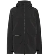 Canada Goose Pacifica Hooded Utility Jacket In Black