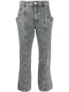 Isabel Marant Étoile Notty Jeans In Grey