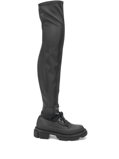 Both Gao Stretch Boots In Black