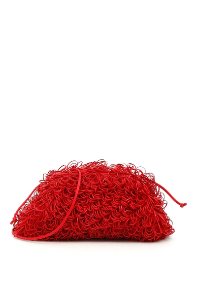 Bottega Veneta The Sponge 20 Minibag In Red