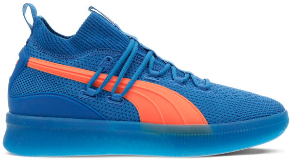 puma clyde court orange
