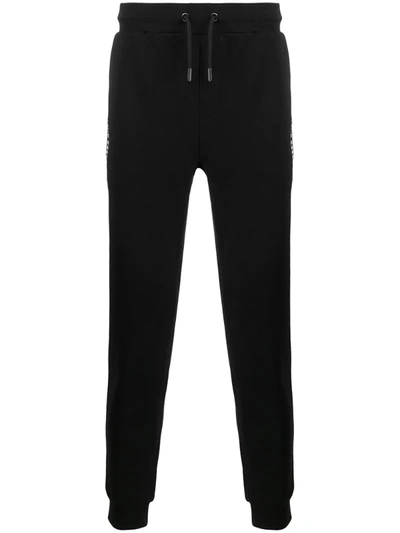 Karl Lagerfeld Logo Print Sweat Trousers In Black