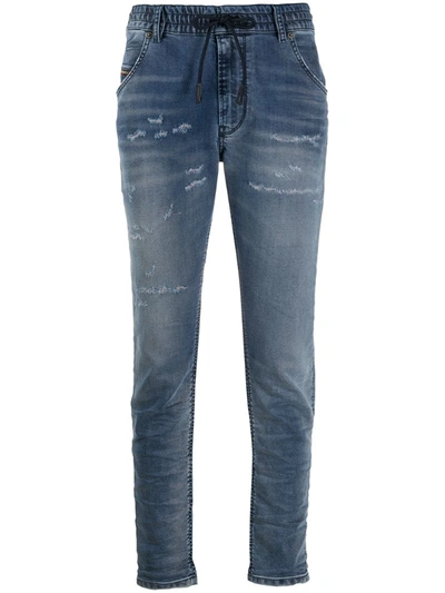 Diesel Krailey Boyfriend Joggjeans In Blue