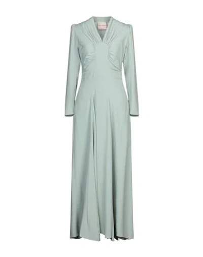 Erika Cavallini Long Dresses In Light Green