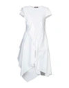 High By Claire Campbell Knee-length Dresses In White