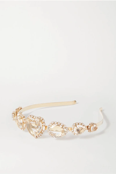 Rosantica Gold-tone And Crystal Headband