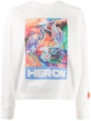 Heron Preston White Cotton Sweatshirt