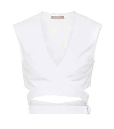 Alaïa Edition 1984 Cotton Bralette In White