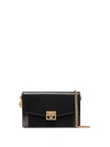 Givenchy Black Gt Gv3 Leather Shoulder Bag