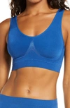 Wacoal B Smooth Seamless Bralette In Monaco Blue