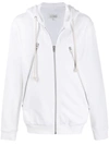 Maison Margiela Kapuzenjacke Im Oversized-look In White