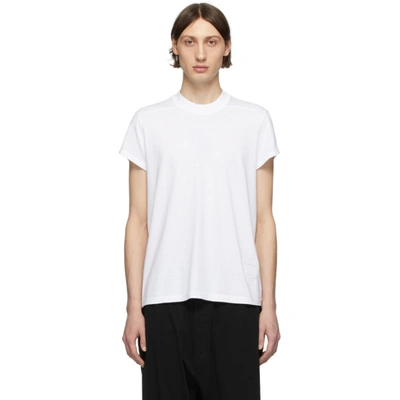 Rick Owens Drkshdw 白色 Small Level T 恤 In 110 White