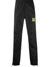 Off-white River Trail Nylon Track Pants In Black