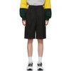 Acne Studios Ruthie Tailored Wool-blend Twill Shorts In Black