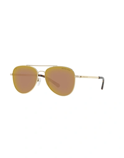 Michael Kors Sunglasses In Gold