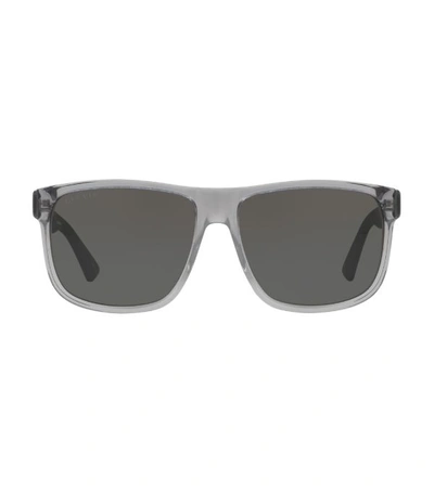 Gucci Square Sunglasses In Grey