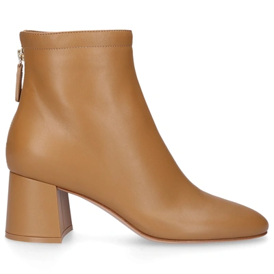Gianvito Rossi Ankle Boots Beige Hyder 60