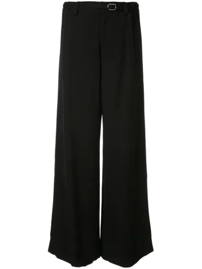 Roland Mouret Straight-leg Cropped Liberty Trousers In Black