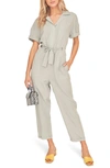 Astr Miri Jumpsuit In Sage