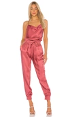 Cinq À Sept Finnley Jumpsuit In Pink Copper