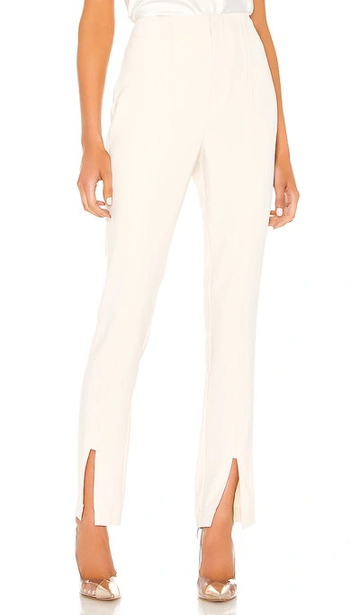 L'academie The Hanriette Pant In Ivory