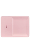 Courant Catch:3 Wireless Charging Tray In Dusty Rose