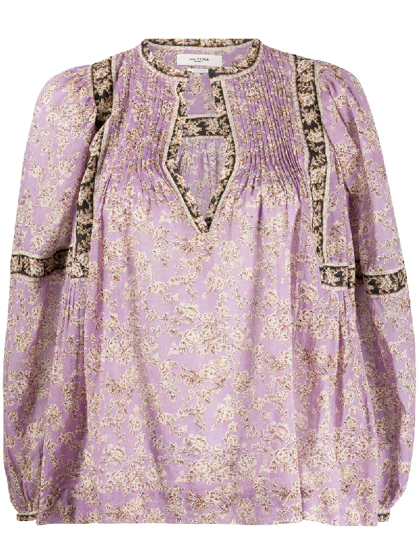 isabel marant etoile violette blouse
