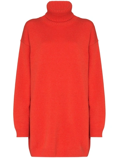 Gauge81 Oversized Cashmere Jumper In Orange