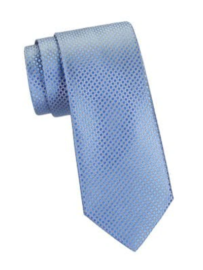 Charvet Men's Arabesque Silk Tie In Light Blue