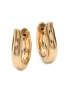 Tamara Comolli 18k Rose Gold Medium Hoop Earrings